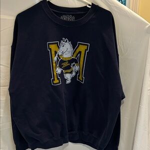 Men's Navy Blue Murray State Sweatshirt